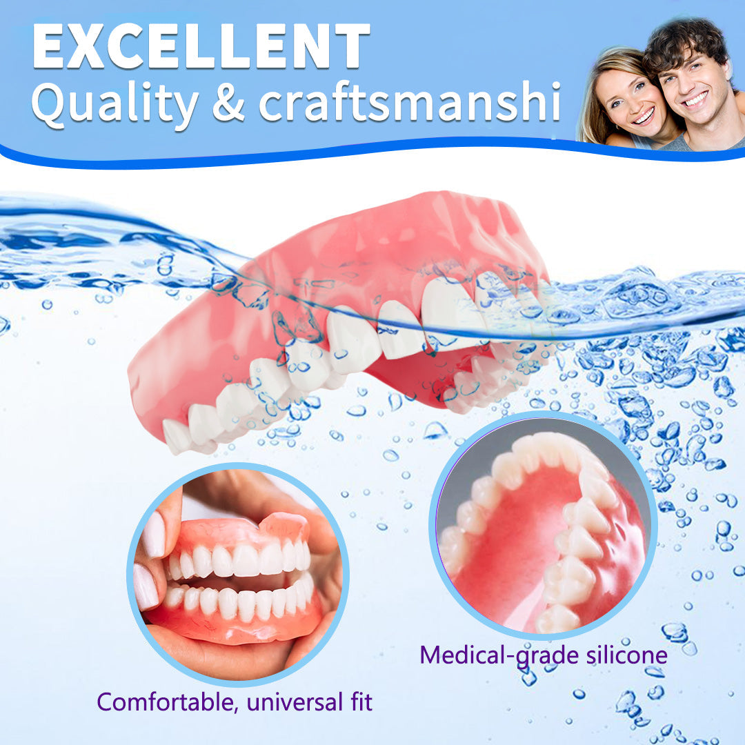(⏰Limited time discount last 30 minutes⏰)HZA™-🦷Advanced Customized Full Denture Set🦷