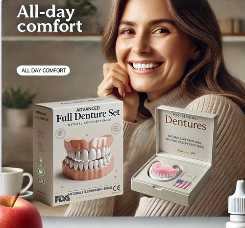 NESLEMYā¢-š¦·Advanced Customized Full Denture Set𦷠(ā°Limited time discount last 30 minutesā°)