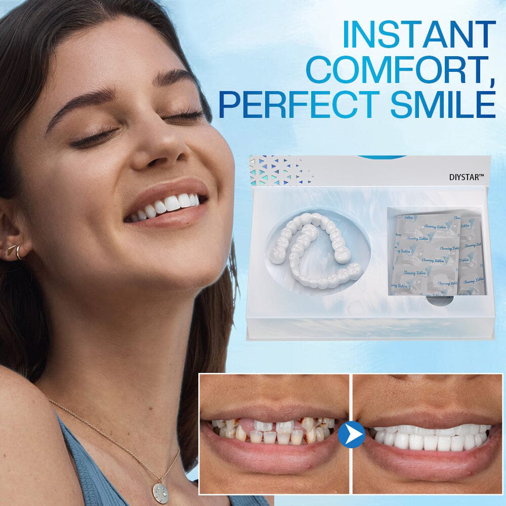 Official Store | DIYSTAR™ Moldable Dentures🧑🏽⚕️Obtain American Dental Association (ADA) Certification ✅