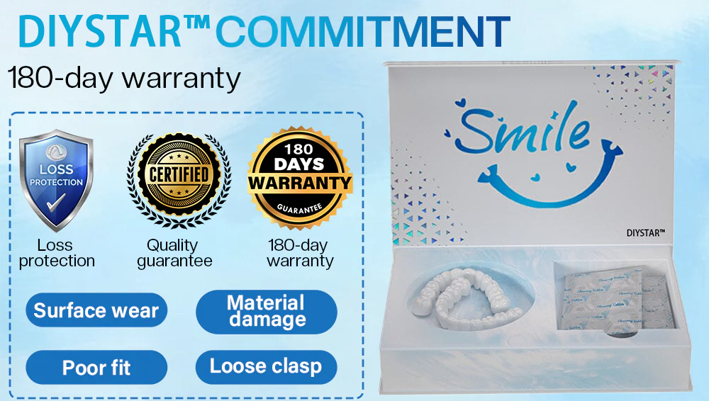 Official Store | DIYSTAR™ Moldable Dentures🧑🏽⚕️Obtain American Dental Association (ADA) Certification ✅